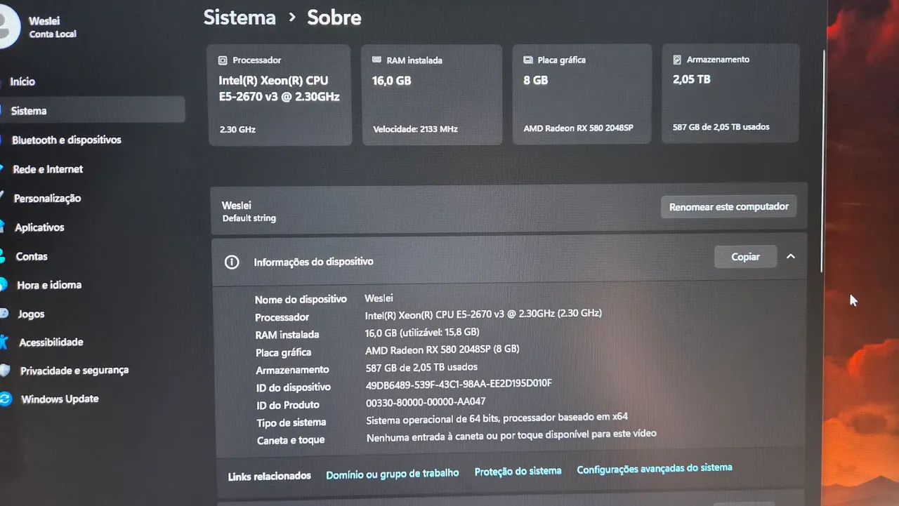 Placa mãe Machinist x99