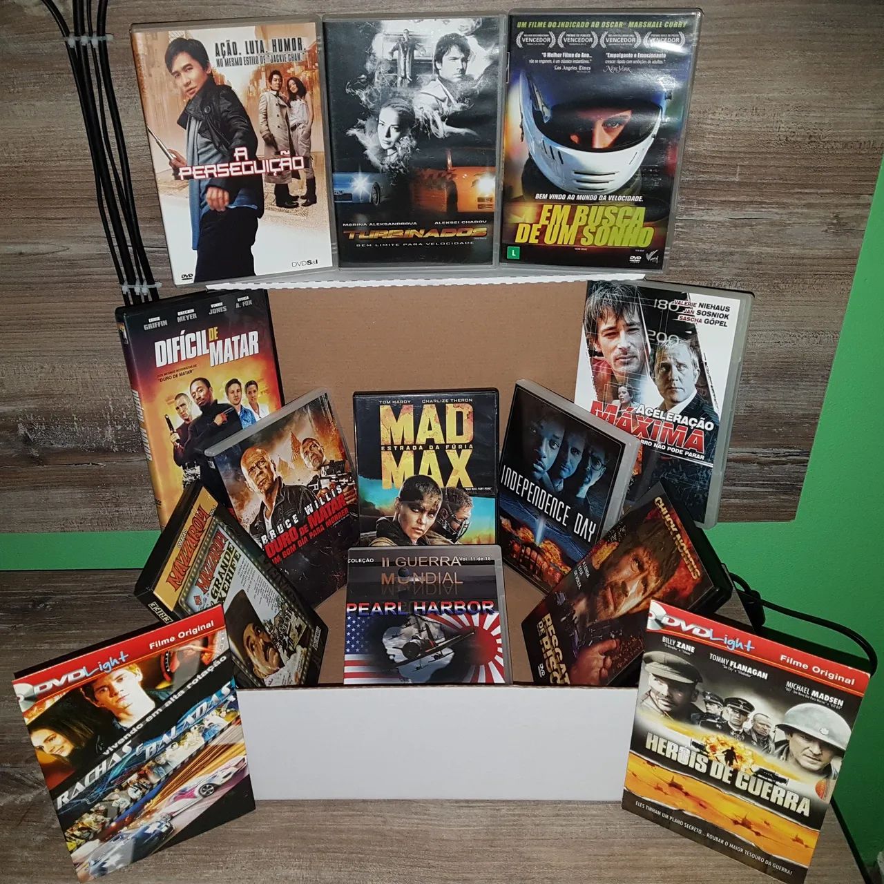 Lote de 13 filmes originais em DVD