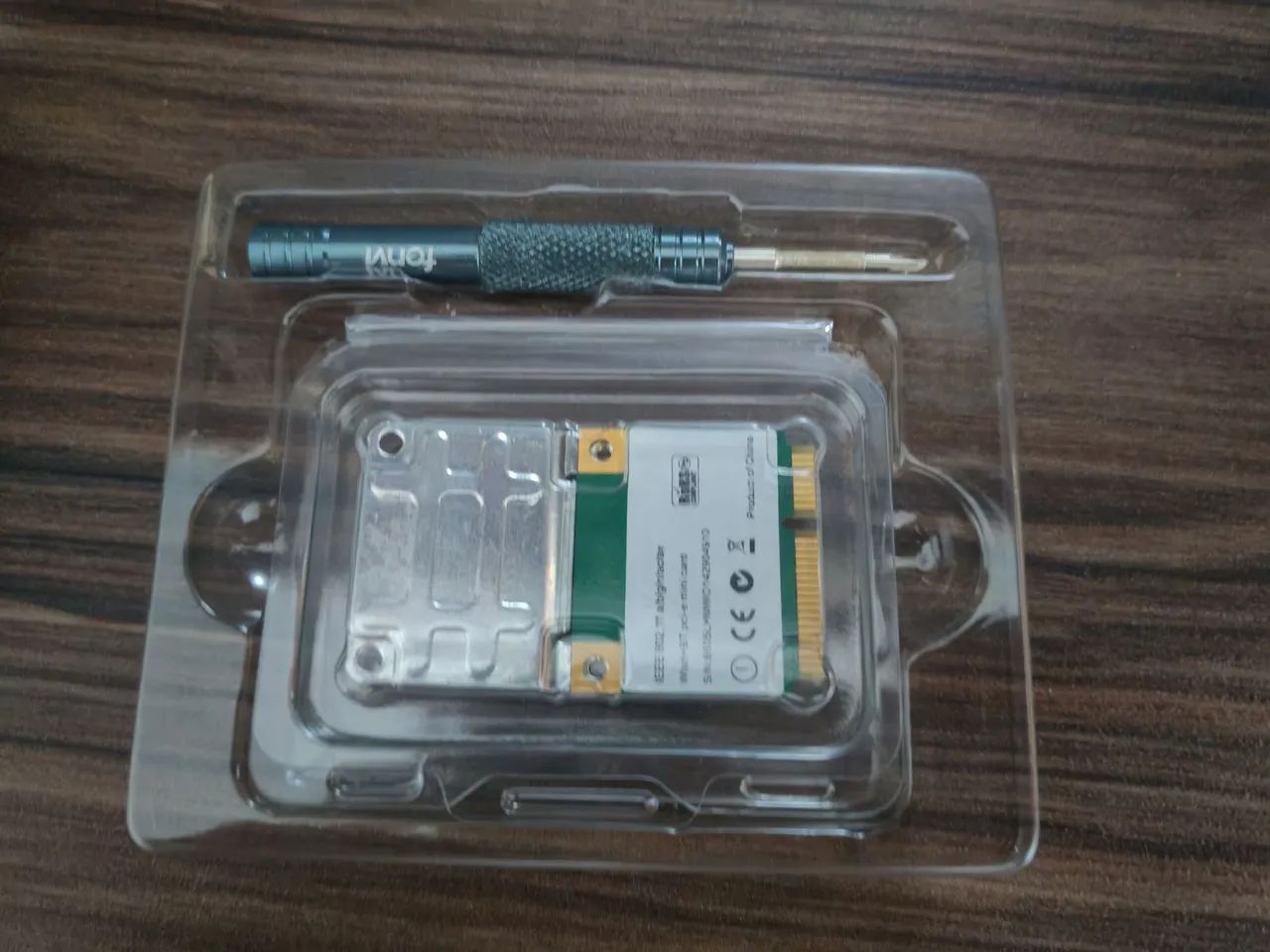 Placa de Rede Wi-Fi 6E + Bluetooth (Tri-Band) Fenvi para PC - Nova - Foto 2
