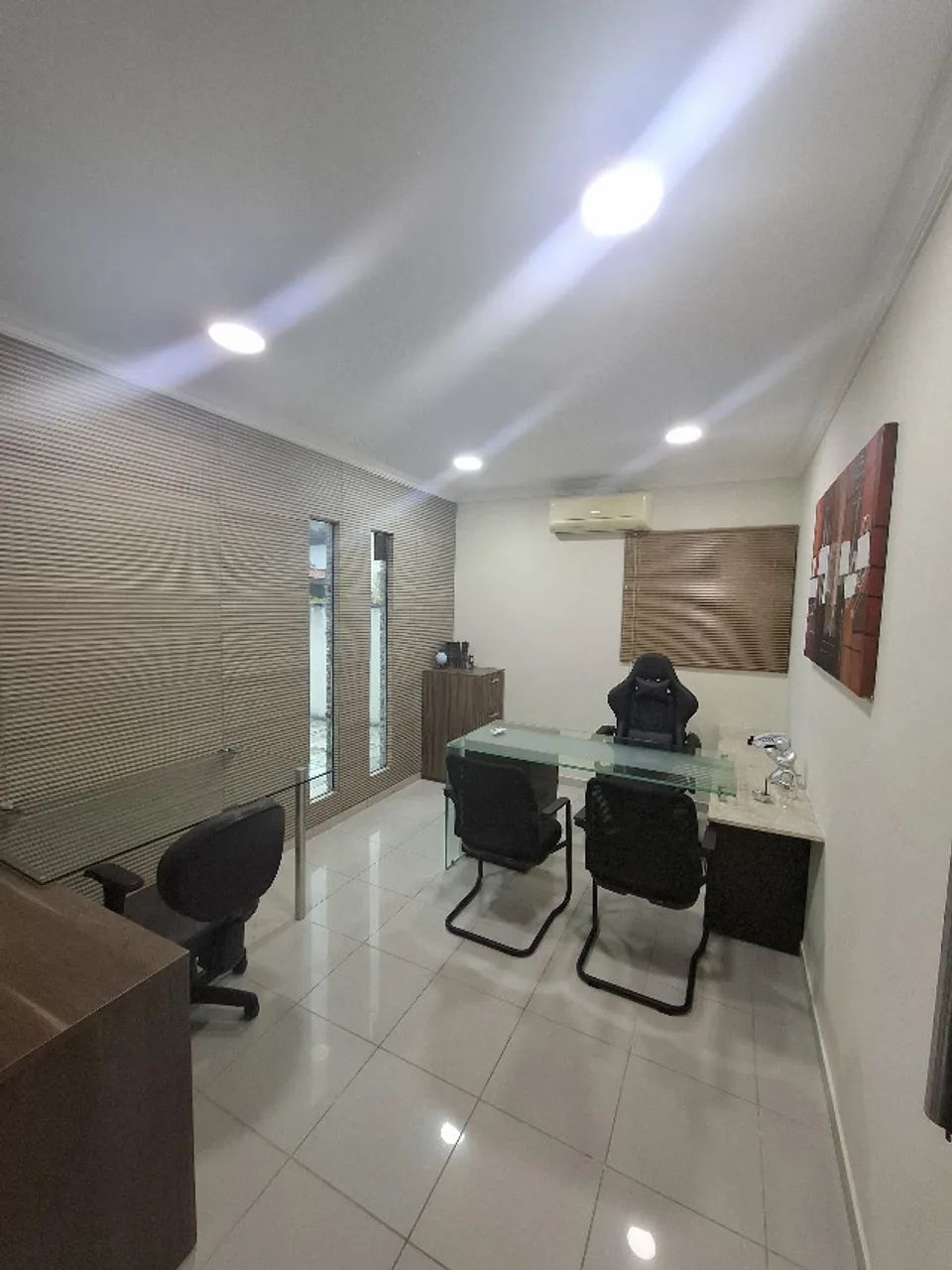 Escritório sala comercial mobiliada - Foto 4