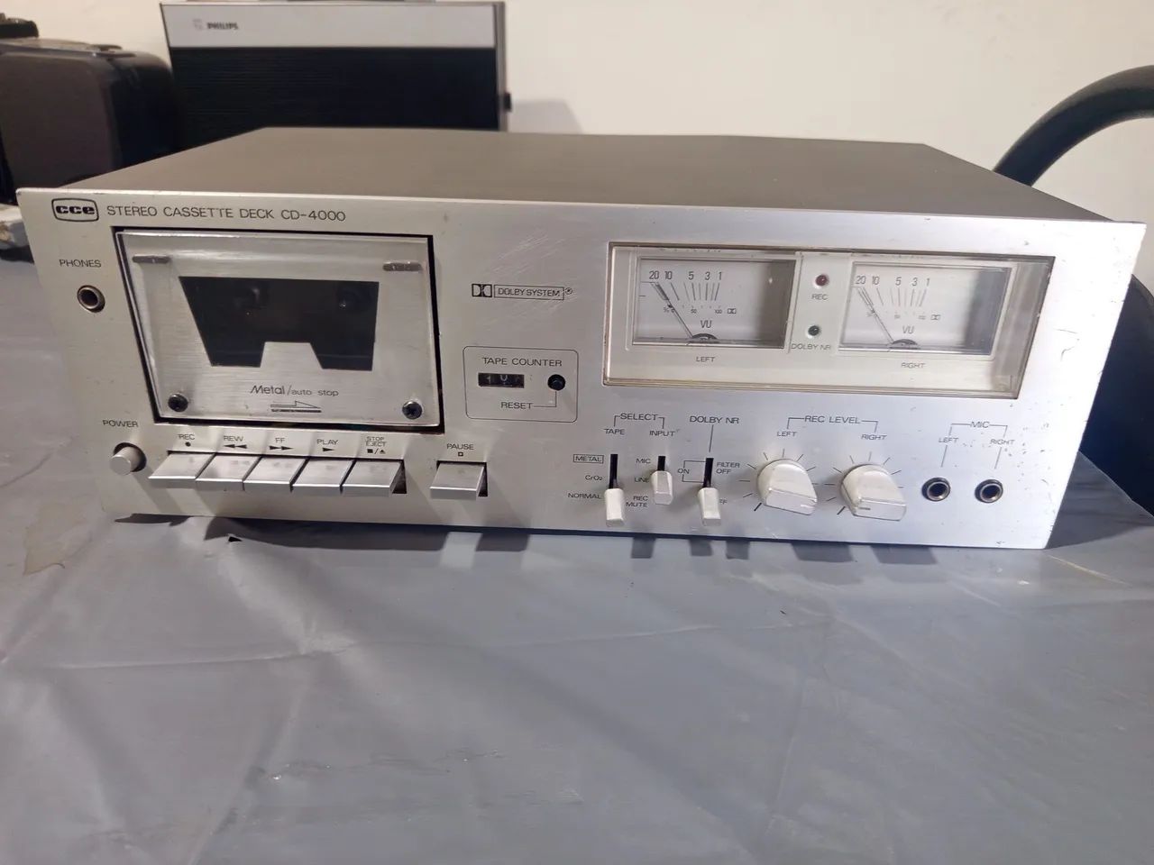 TAPE DECK CCE CD4000 FUNCIONANDO PERFEITAMENTE 