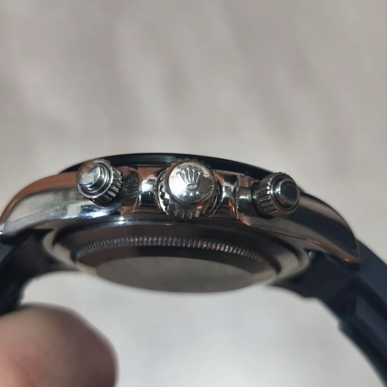 Relógio Rolex Automático 40mm Linha Premium, pulseira silicone  - Foto 3