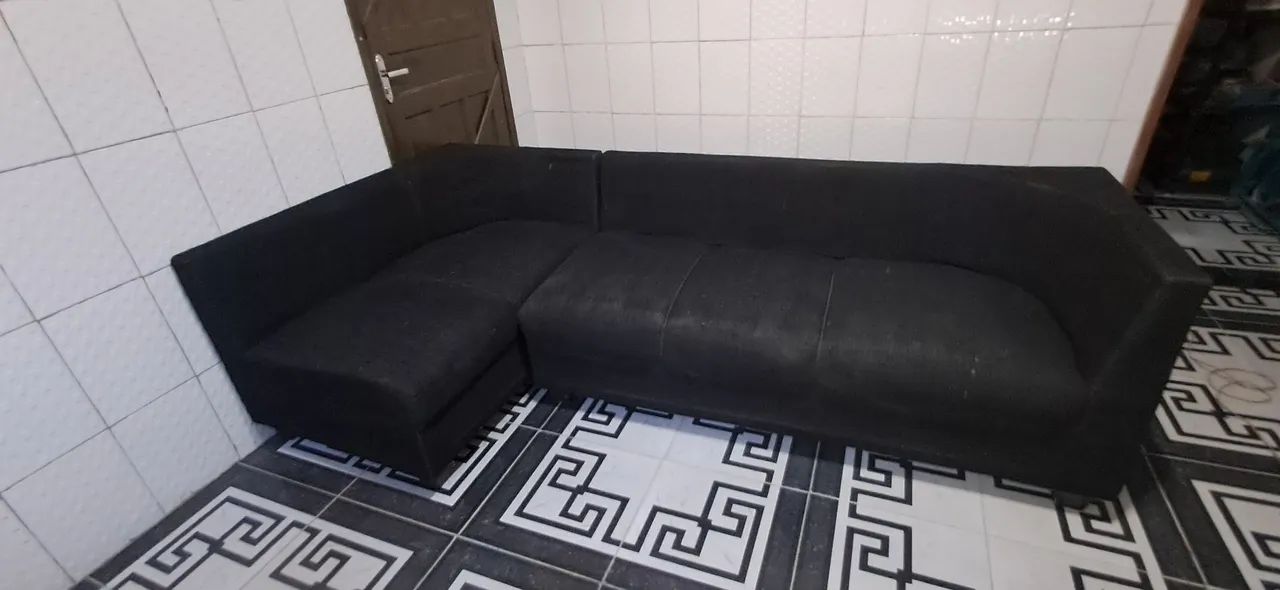 SOFA CONSERVADO ( 7 capas de almofadas) - Foto 3