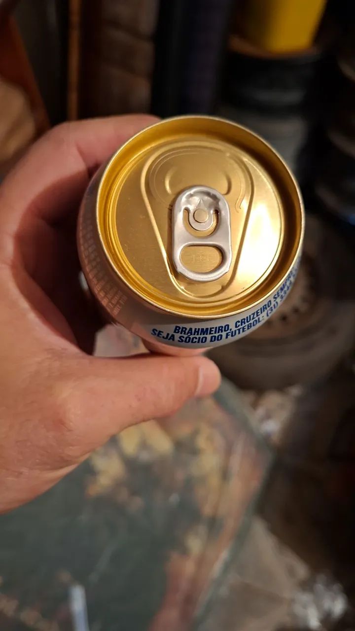 Par de latas brahma cruzeiro antigas - Foto 5