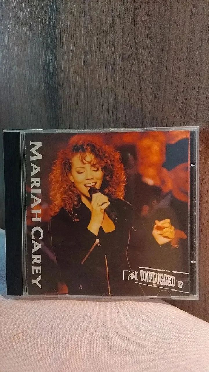 CD Mariah Carey MTV Unplugged importado EUA (Mídia vermelha)