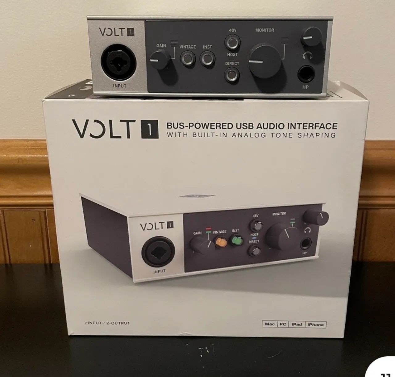 Volt 1 1-in/2-out USB 2.0 Audio Interface - Foto 4