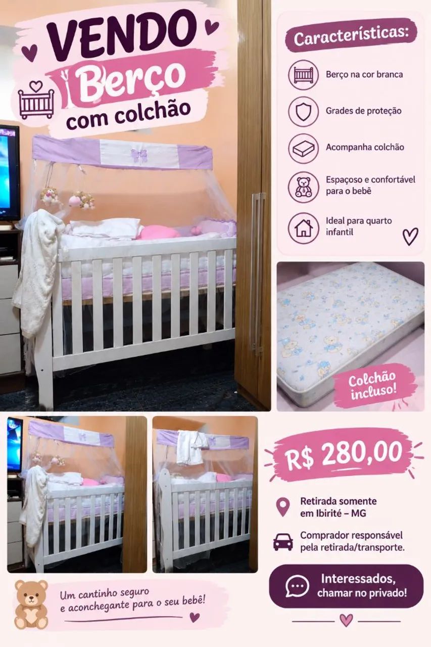 Berço infantil 