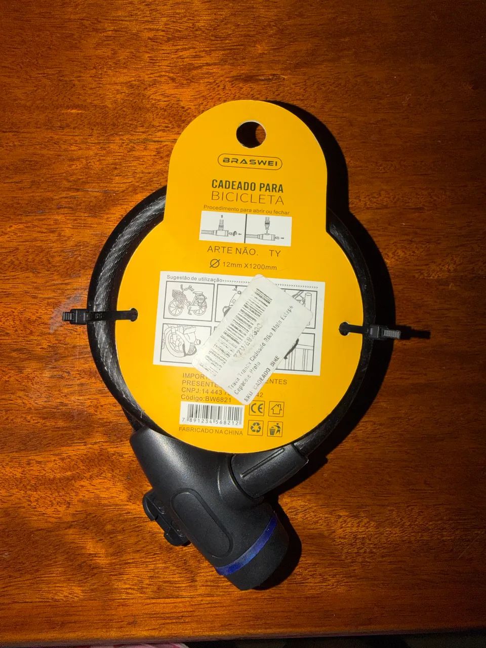 Cadeado para bicicleta 