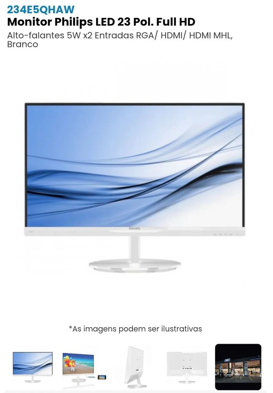Monitor Philips 24 polegadas com 2 HDMI  - Foto 2