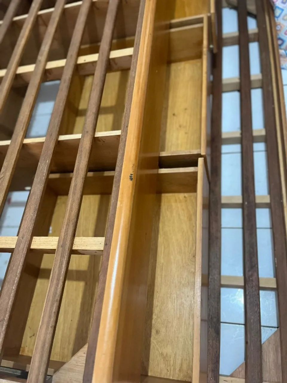 Cama de Madeira maciça  - Bi cama com gavetas