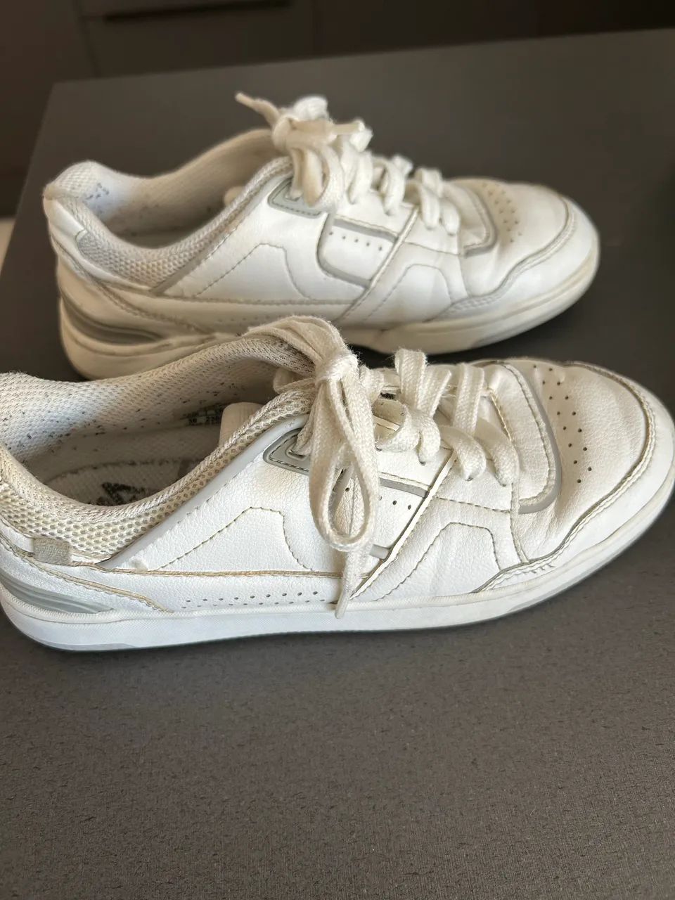 Tênis Zara branco tamanho 34 - Foto 3