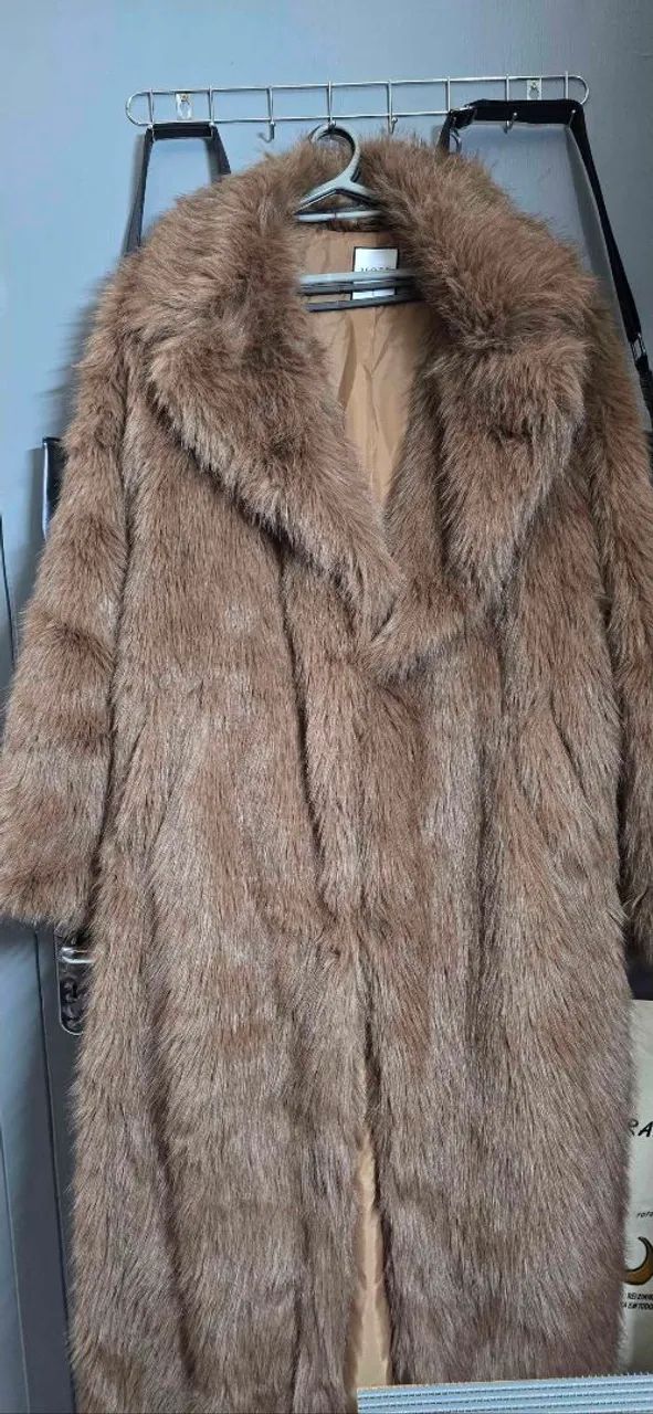 SHEIN Casaco Pele MOTF - Foto 4