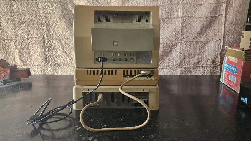 Apple IIe Original 1983 + Apple Monitor II + DuoDisk - Raro!!! - Foto 2