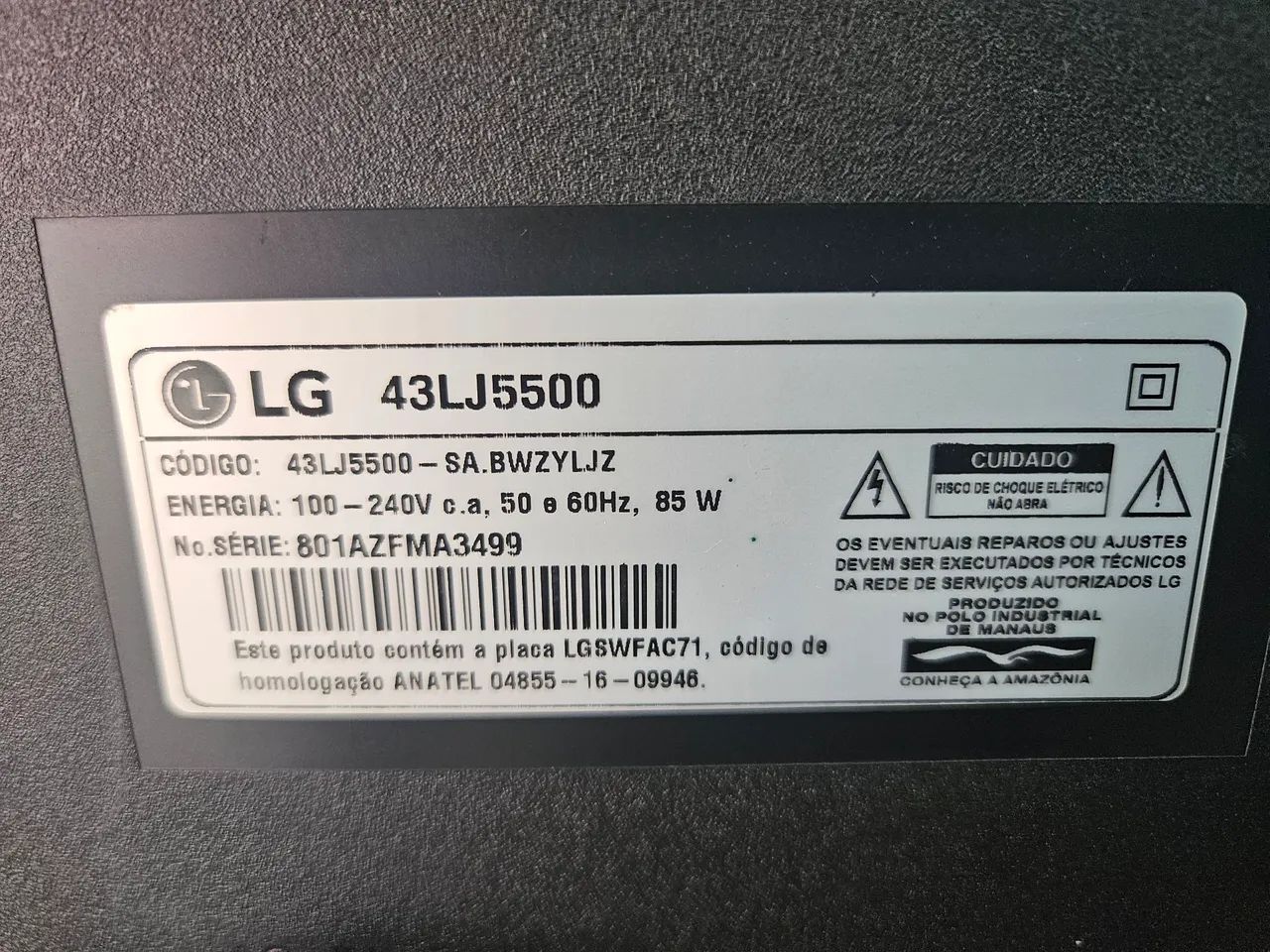 Televisão smart 43 polegadas LG - Foto 2