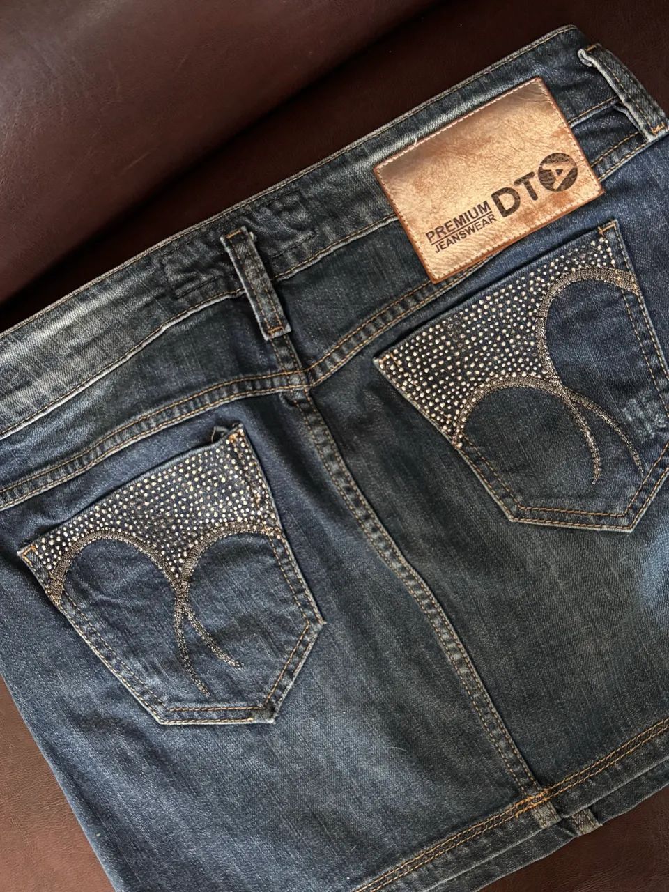 Mini saia jeans  - Foto 2