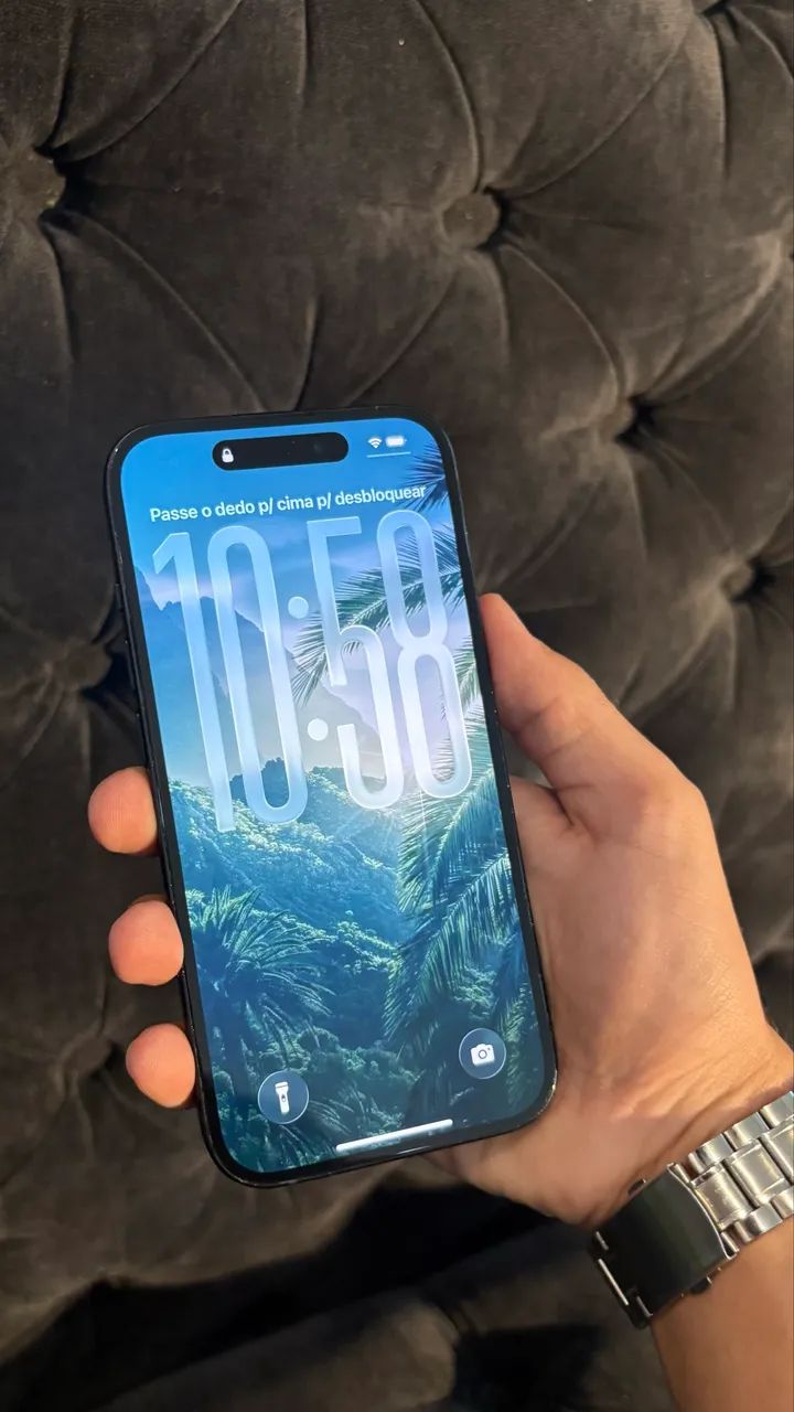iPhone 15 128gb Preto - 88% ? Sem marcas de uso - Foto 3