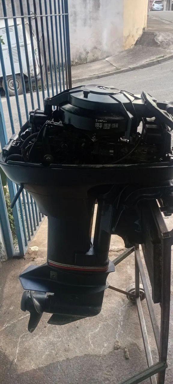 Motor envirude 15 hp  - Foto 4