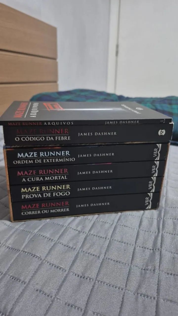 Box livros maze runner 