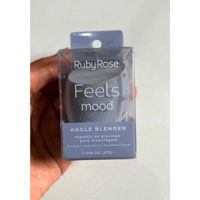 Esponja aplicador Ruby Rose feels mood angle blender - NOVO - Foto 4