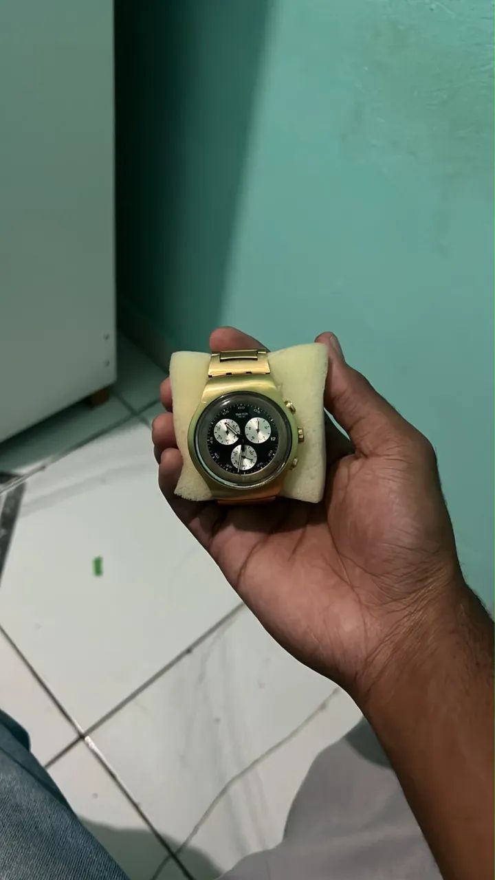 Relógio Swatch cara Preta  - Foto 2