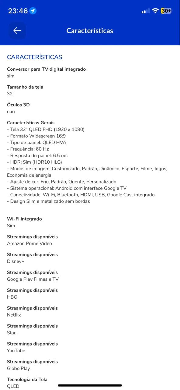 Televisão 32 TCL444716910118195202