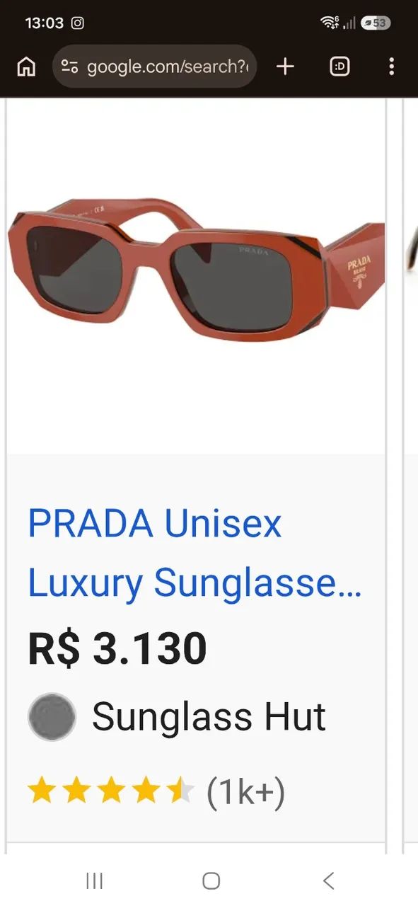 Óculos Prada - Foto 3