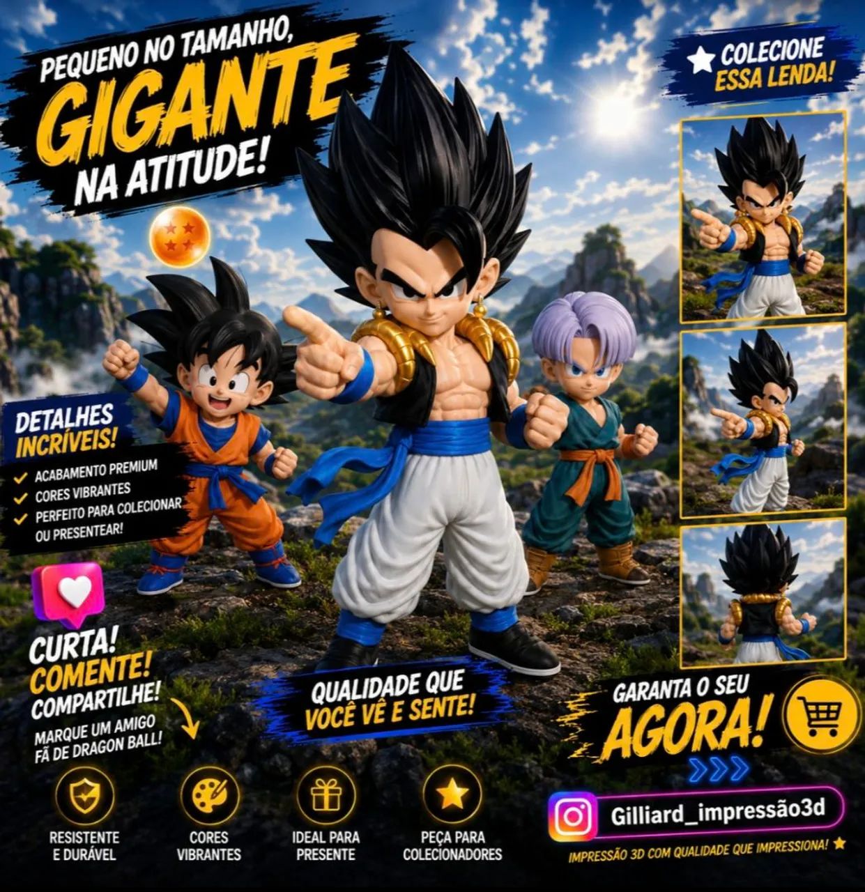 Bonecos do dragon ball z - Foto 4