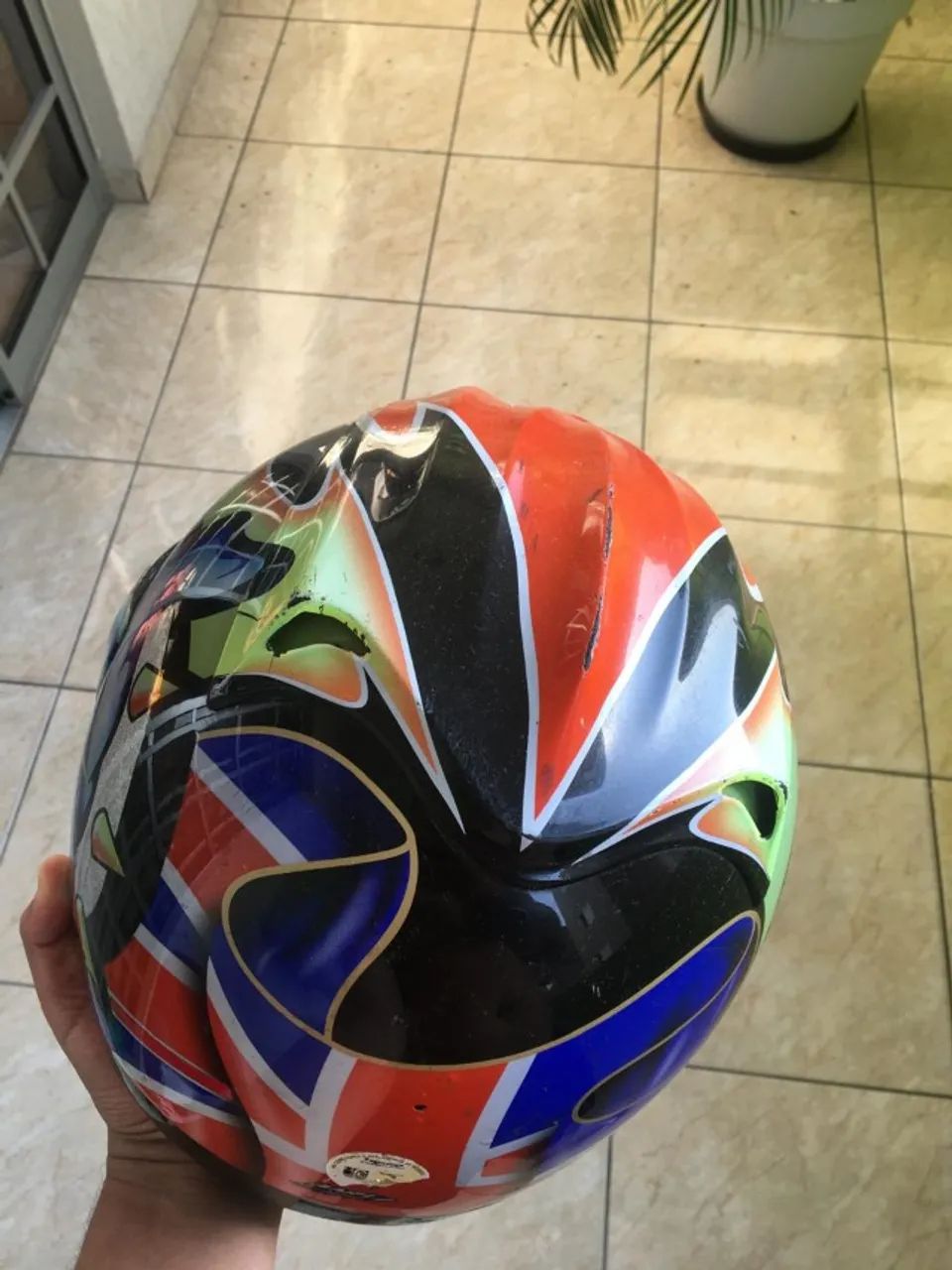 capacete para moto de alta cilindrada  - Foto 5