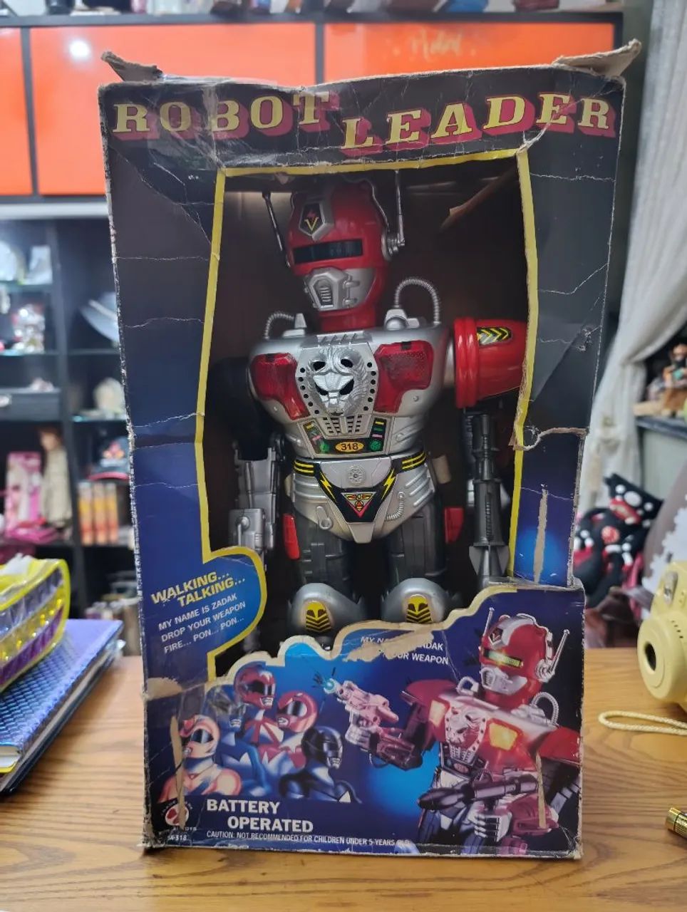 Robot Leader Zadak (1990) FUNCIONANDO 