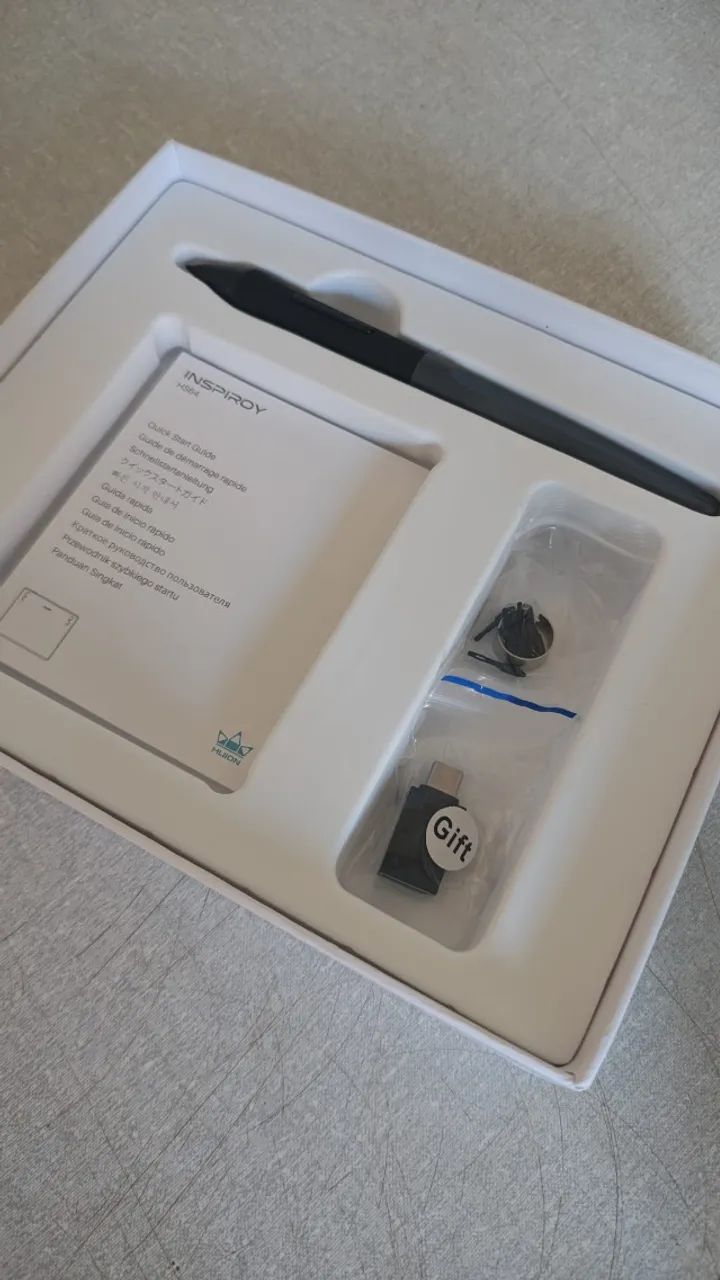 Huion HS64 - Tablet com caneta - Foto 3