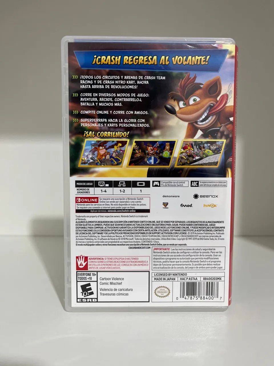 Ctr Crash Team Racing Nitro Fueled - Nintendo Switch  - Foto 3