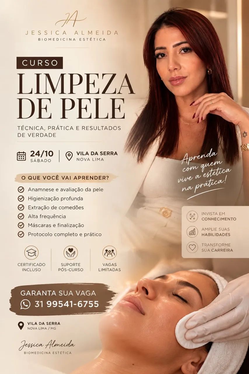 Curso limpeza de pele  - Foto 2