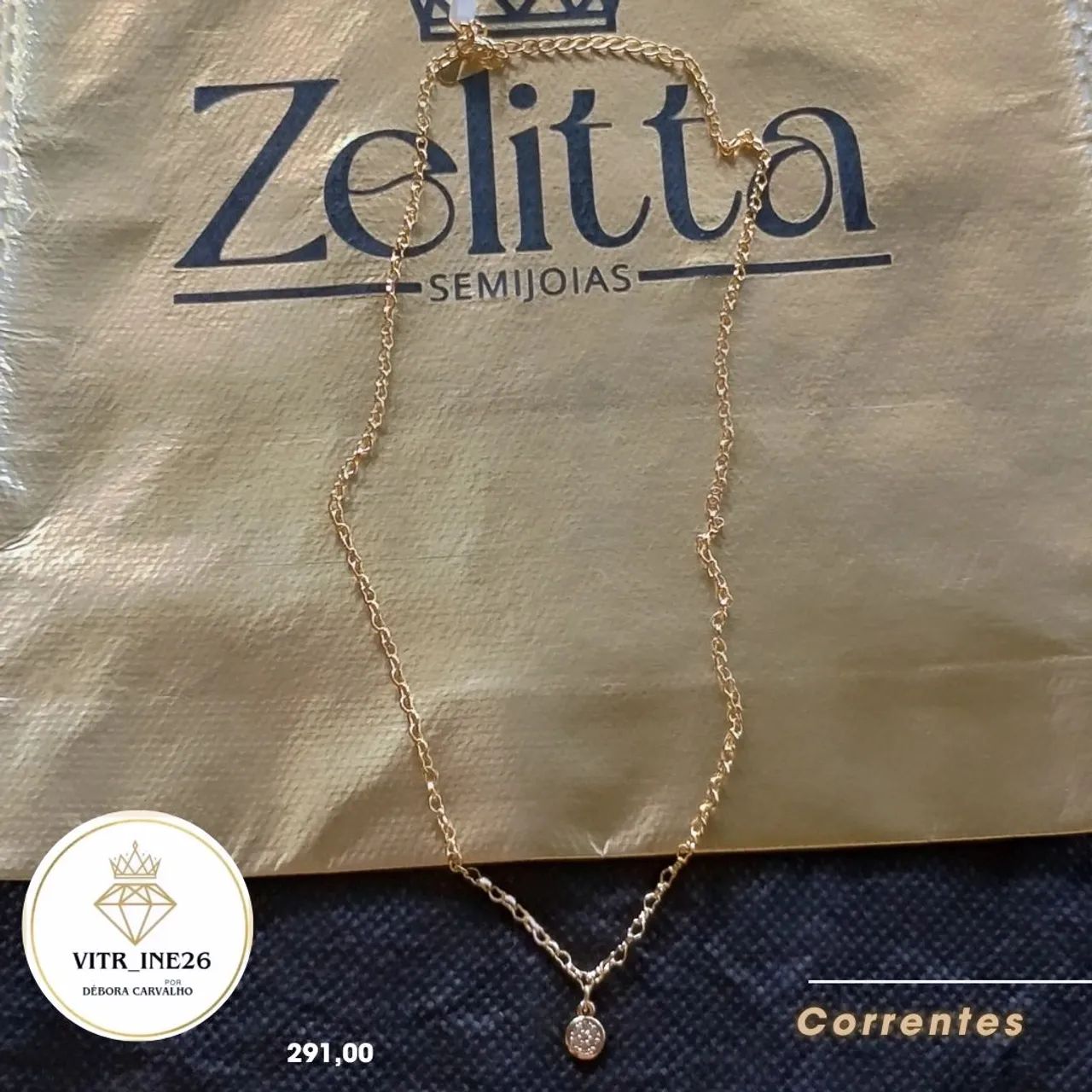 Corrente feminina zellita  - Foto 4