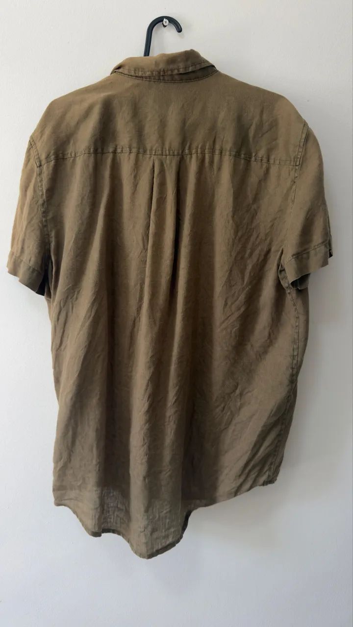 Camisa de linho Osklen  - Foto 3