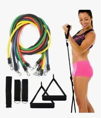 Elástico Extensor Exercícios Power Resistance Bands - Foto 4