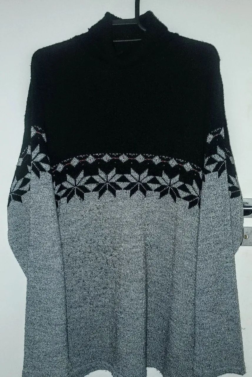 Blusa de Lã Tricô Gola Alta Cacharrel - Foto 2