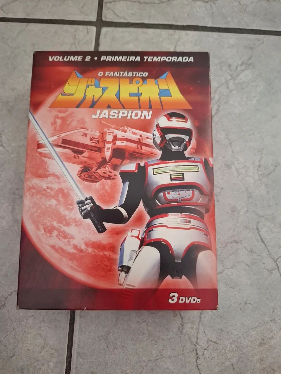 Jaspion volume 2 com 3 dvd