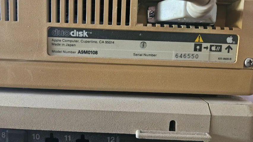 Apple IIe Original 1983 + Apple Monitor II + DuoDisk - Raro!!! - Foto 5