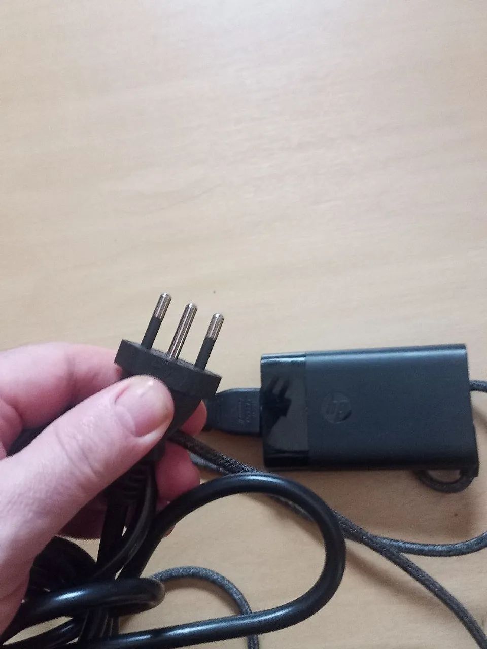 CARREGADOR ORIGINAL HP USB-C  CABO TRANÇADO - Foto 2