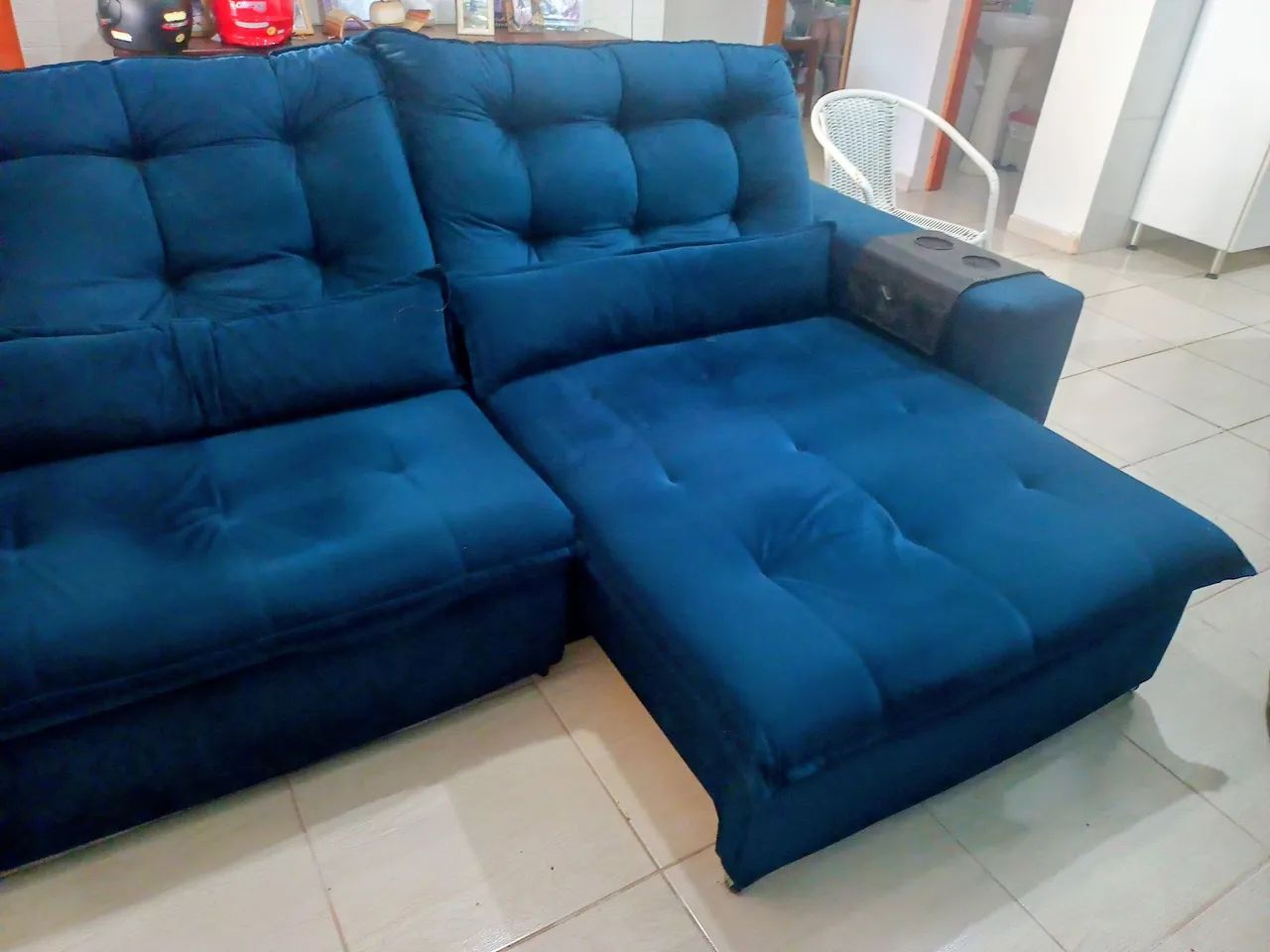 Sofá retratil seminovo - Foto 2