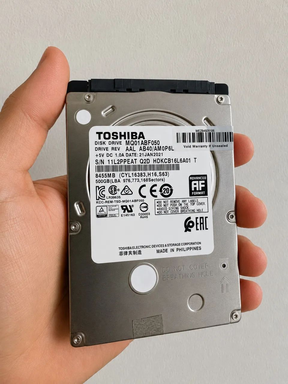 HD Toshiba 500GB