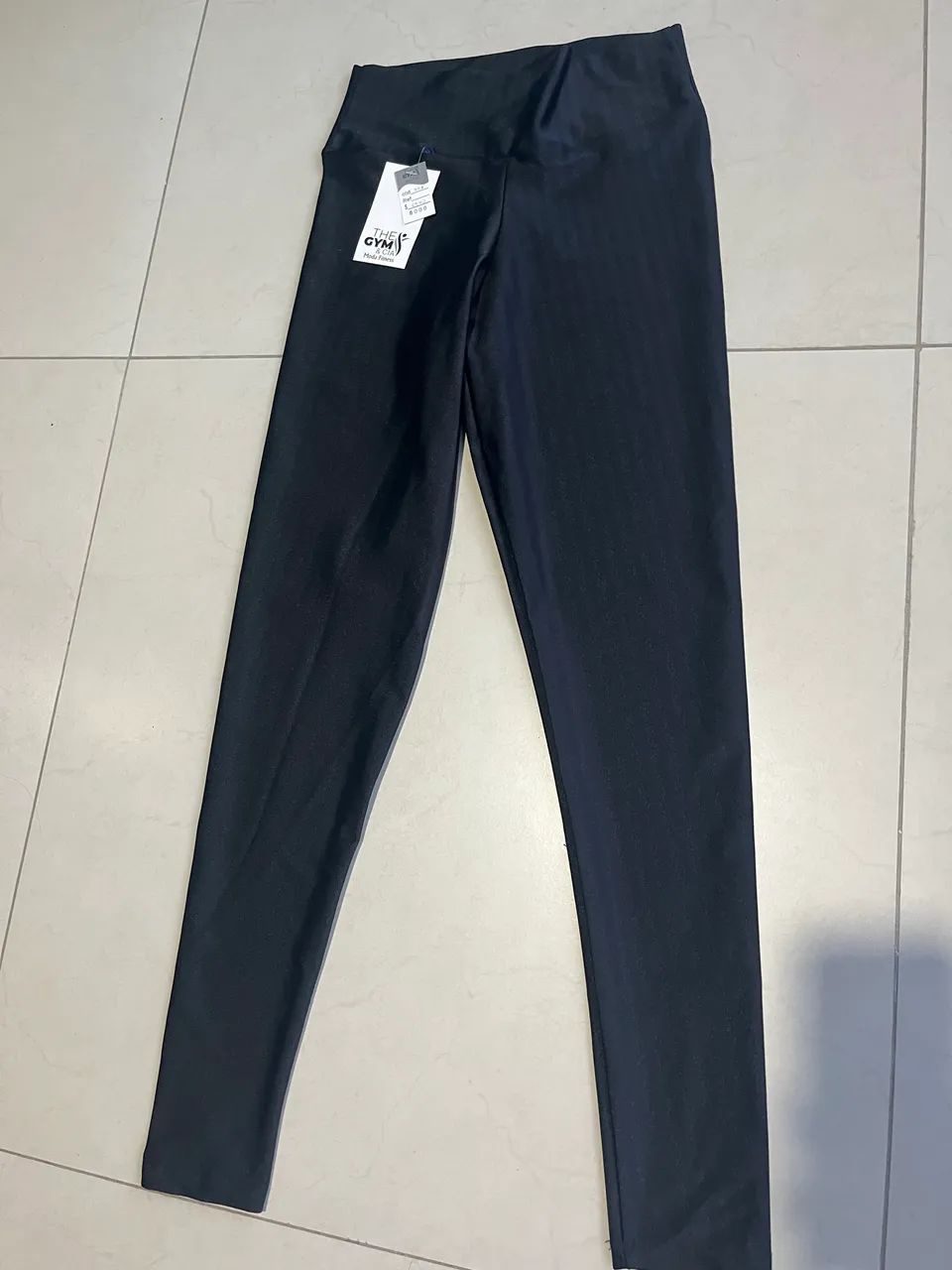 Calça legging de academia 3d NOVA preta