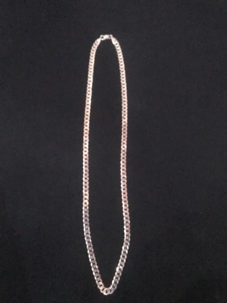 Corrente de Prata 925, 7mm com 70cm! - Foto 2