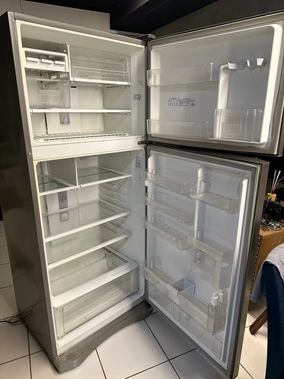 Geladeira Electrolux Frost Free Inox - Foto 2