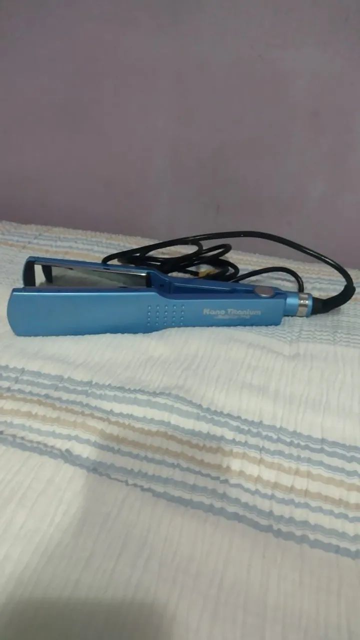 Prancha profissional nano titanium para progressiva 