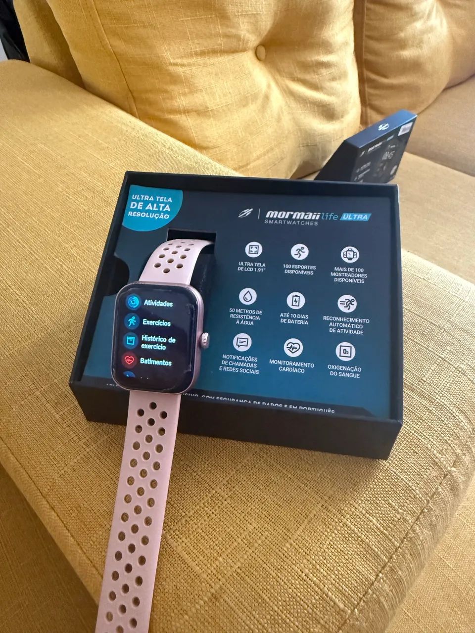Relógio digital Mormaii smartwatches original 