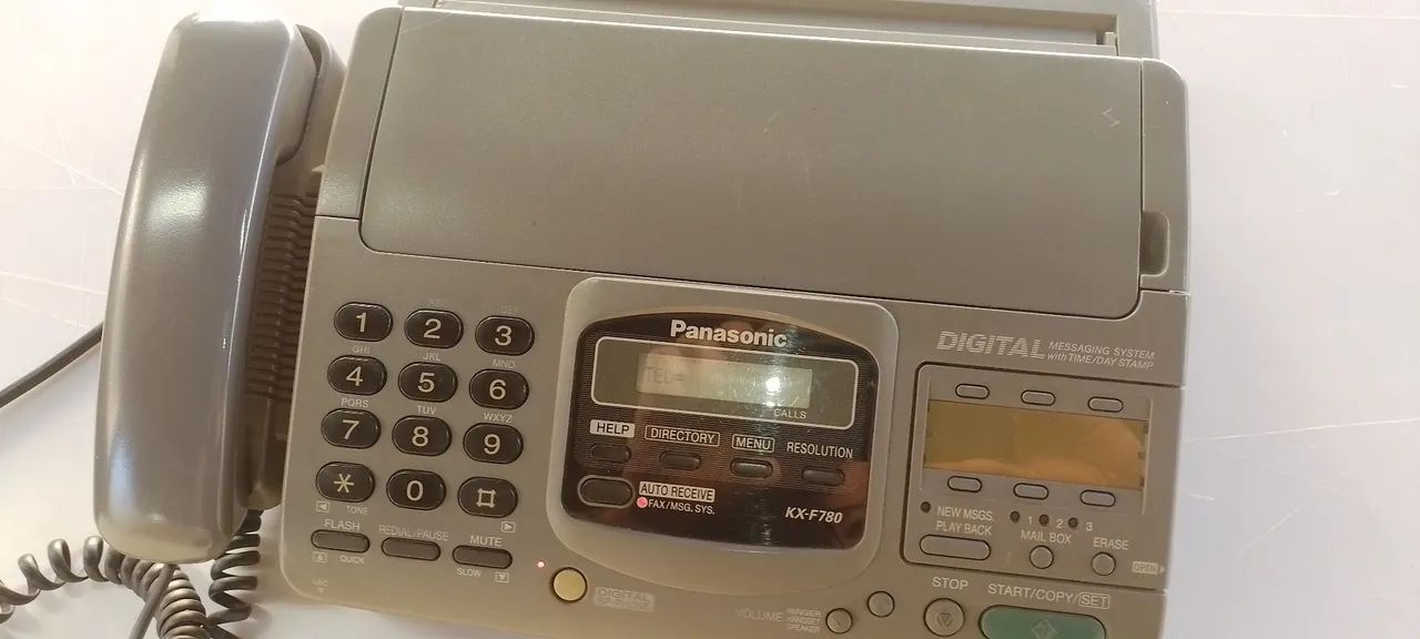 Telefone Fax Panasonic KX-F780 perfeito. - Foto 2