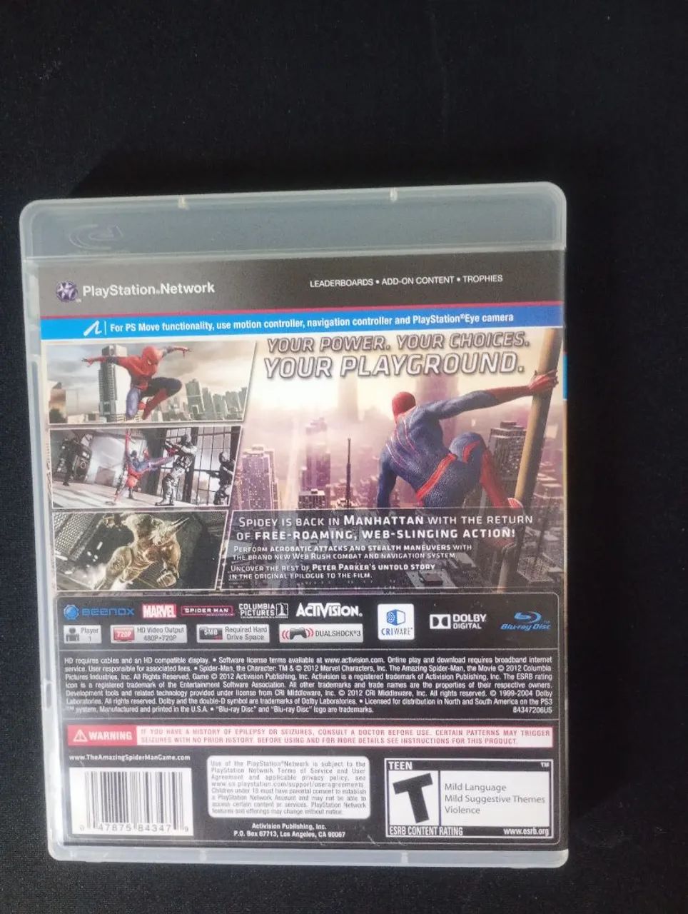 The Amazing Spider Man PS3 - Foto 2