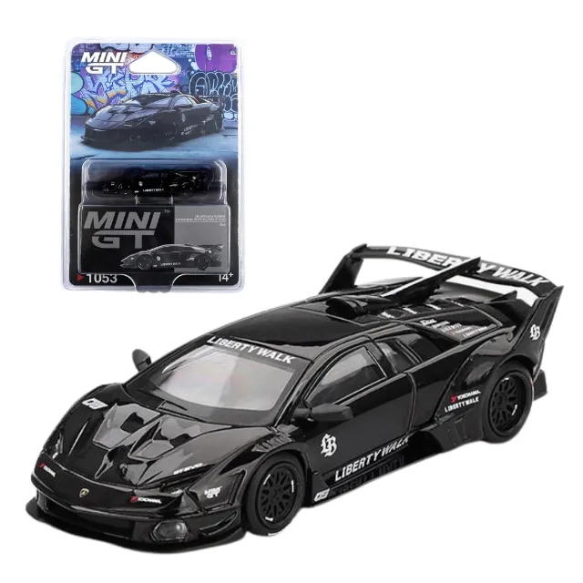 ミニカー MINI GT Lamborghini Huracan Ver.1 Black Miniatura Mini Gt 1:64 Lb Works Lamborghini Huracán Gt | MercadoLivre