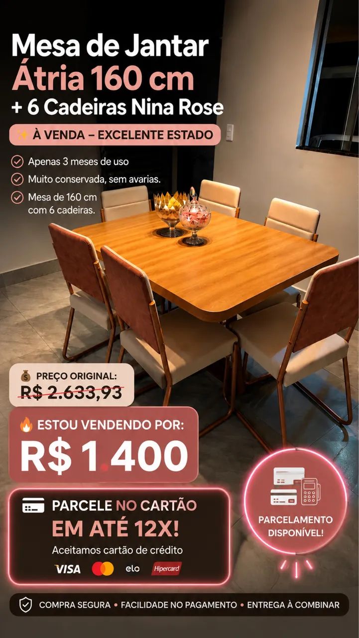 Mesa jantar  - Foto 2